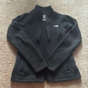 black north face jacket